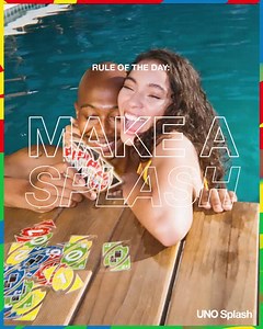 6.7K views · 51 reactions | Never *skip* out on a chance to play UNO Splash by the pool.  | UNO | Facebook