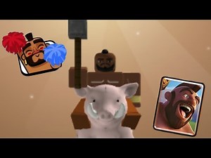 How to make the Clash Royale Hog Rider avatar in Roblox