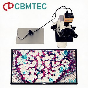 [Hot Item] Cbmtec High-Precision Trinocular LED Microscope Model Bm-1000t 142*132mm