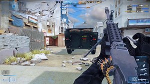 单手压M249