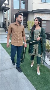 Ena tenu pyar kra😍 #harmanbeauty #couple #punjabisuits #makeup