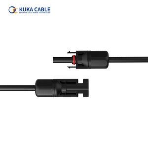 [Hot Item] TUV Solar Extension Cable Easy Install 4mm 6mm Cable with Connector Male Female