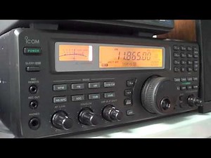 Icom IC R8500 on Deutsche Welle signal via Rwanda