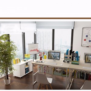 [Hot Item] 120 Cm Modular Computer Desk Simple Square Table Office Furniture