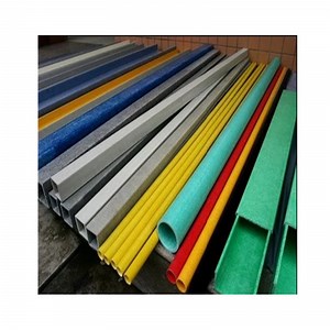 [Hot Item] Gfrp Fiberglass Pultruded Pultrusion Pipes Tubes Rods Bars Profiles