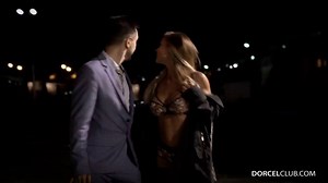 DorcelClub Tiffany Leiddi in black stockings - Gets Fucked In Front Of Her Husband