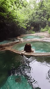 Woman Relaxing Natural Hot Spring Pool Stock Footage Video (100% Royalty-free) 3668119657 | Shutterstock