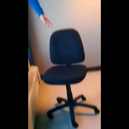 Office chair accident