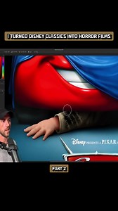 I Turned Disney Classics into Horror Films #illustrator #branding #graphicdesign #howtodesign #logodesigner