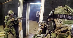 Impressive assault of the special forces