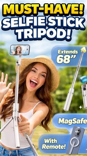 Best Phone Tripod 📱 | Tripod Cum Selfie Stick for Shorts & Reels