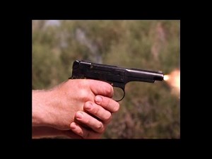 Type 94 Nambu in Slow Motion - Forgotten Weapons