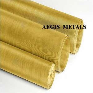 [Hot Item] 100 110 Mesh Brass Woven Wire Mesh for Vapor Liquid Filtering
