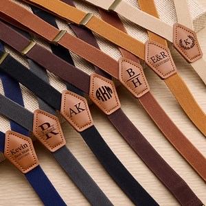 Groomsmen Suspenders, Personalized Leather Suspenders,custom Men’s Suspenders,rustic Wedding,adult Suspenders,groomsmen Gifts, Best Man Gift - Etsy