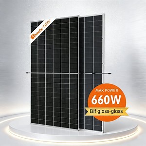 [Hot Item] Topcon Bifacial Solar Panels 660 Watt PV Module Complete Kit for Home Use