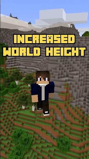 The all new Minecraft 1.18 update 😱 #minecraft #minecrafttutorial #fyp