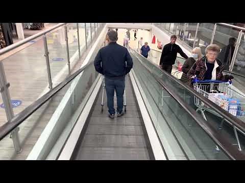 KONE travelator at Tesco extra Pitsea