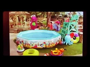 Barney Big Splash 💦 all wet