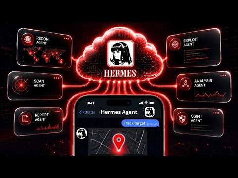 I Built an AI Hacking Team with Hermes Agent (And YOU can too)
