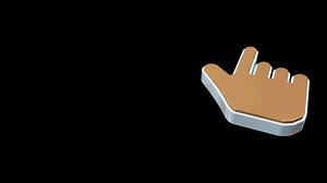 Digital Hand Gestures On Transparent Background Stock Footage Video (100% Royalty-free) 3296069 | Shutterstock