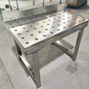 [Hot Item] Transfer Ball Table Pallet Conveyor System with Cy-25 Stainless Steel Ball