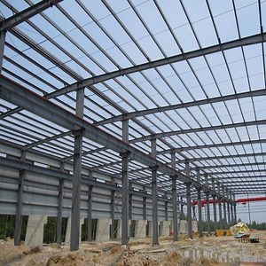 [Hot Item] Concrete Column Construction Building Steel Metal Roof Structure