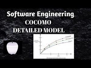 Software Engineering | COCOMO (DETAILED MODEL) | Hindi /English