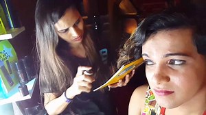 23 reactions | Ganga (Pranit Hatte) getting a BBLUNT India hairdo | Color Positive | Facebook