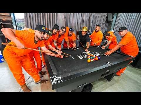 CAMPEONATO DE SINUCA COM OS PRESOS VALENDO 1000 REAIS