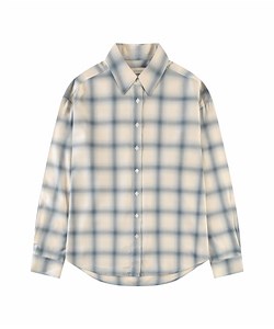 시야쥬(SIYAZU) SITP5273 KUWAMURA 리에르 체크 셔츠_Cream blue - 사이즈 & 후기 | 무신사 | 무신사