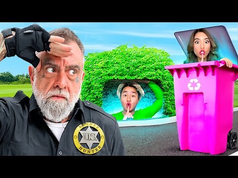 I Built 5 SECRET Rooms In ONE COLOR!