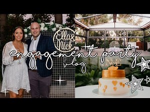 OUR ENGAGEMENT PARTY! 💍 | PREP + VLOG | smileycitrus ✨