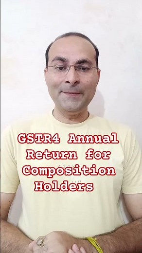 What is GSTR-4? | GST Return for Composition Scheme Explained! #shorts