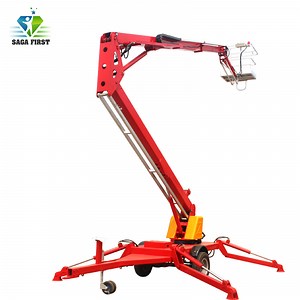 [Hot Item] 14m Trailer Mounted Boom Lift Tow Behind Towable Boom Lift for Sale