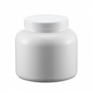 [Hot Item] Customized 1200ml Pet Single-Layer Wide Mouth Milk Protein Powder Plastic Storage Bottle