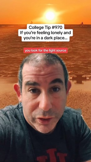 31K views · 33 reactions | College Tip 970: If you’re feeling lonely and you’re in a dark place… #college #light #lonliness #selfcare #helpmeharlan | Harlan Cohen | Facebook