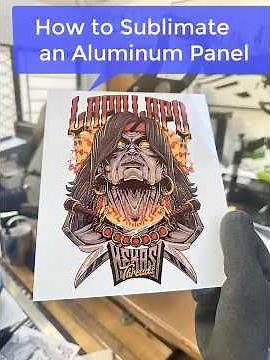 Step-by-Step Aluminum Panel Sublimation Process