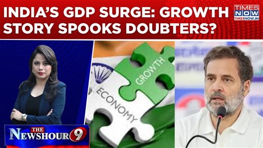 Modinomics Breaks 7.8% GDP Charts | India’s Growth Story Spooks Doubters? | Watch Newshour