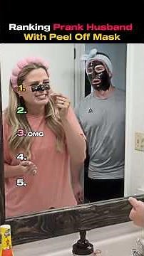 Prank Peel Off Face Mask 🤣 Ranking The Best Funny Moments #ranking #prank