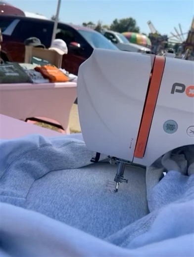 Poolin Embroidery Sewing Machine on Reels