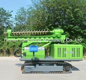 [Hot Item] Solar Piling Rig Hydraulic Crawler Pile Driver Screw Pile Driver