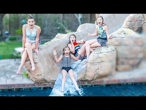INSANELY COOL WATERSLIDE CHALLENGE!