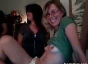 Real College Threesome