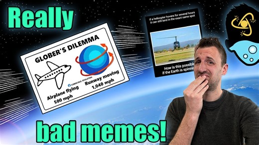 Debunking Flat Earth Memes: Airplanes & Atmosphere | Scimandan