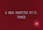 1965 – United States USA: 8-inch abgeschleppt howitzer M115 der US-Armee in Deutschland.