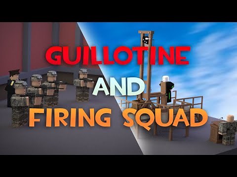 Roblox Script Showcase Episode#1773/Guillotine And Firing Squad