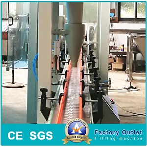 [Hot Item] Automatic Caustic Alkali Caustic Flake Piece Bottle Filling Ropp Capping Line