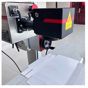 [Hot Item] Production Line Flying CO2 Laser Date Coding Marking Machine Printing Expiry Date Batch Code Logo