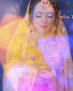 2.9K views · 30 reactions | Airbrush holud bride! | Makeup by Sushmita Tahsin | Facebook