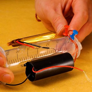 11K views · 38 reactions | DIY Alarm System Out Of Syringe & Battery | Crafty Panda How | Facebook